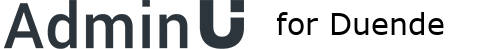 AdminUI for Duende